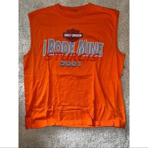 Vintage Harley Davidson ‘01 Sturgis sleeveless tee